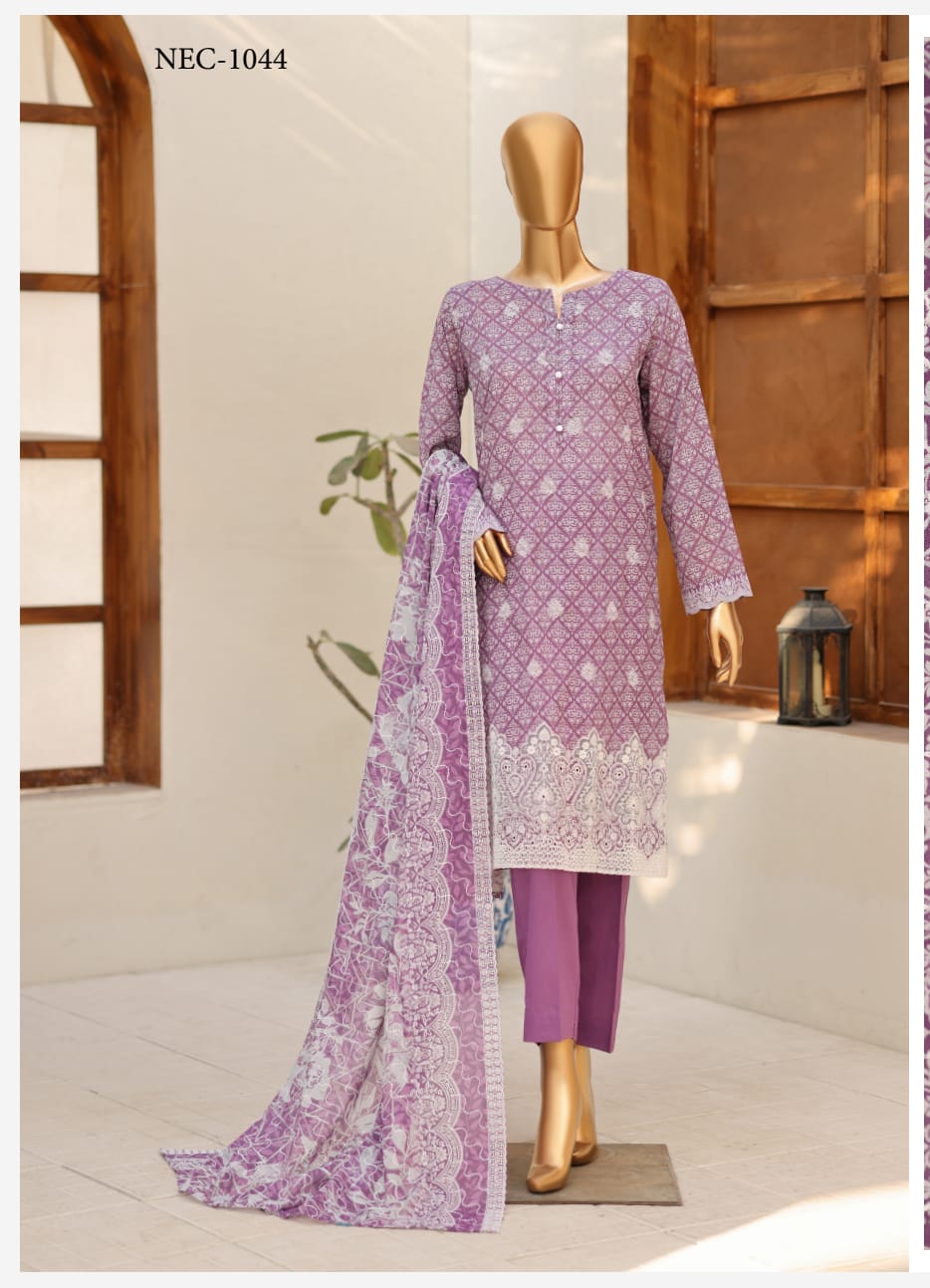 Nakshkari Embroidered Unstitch
