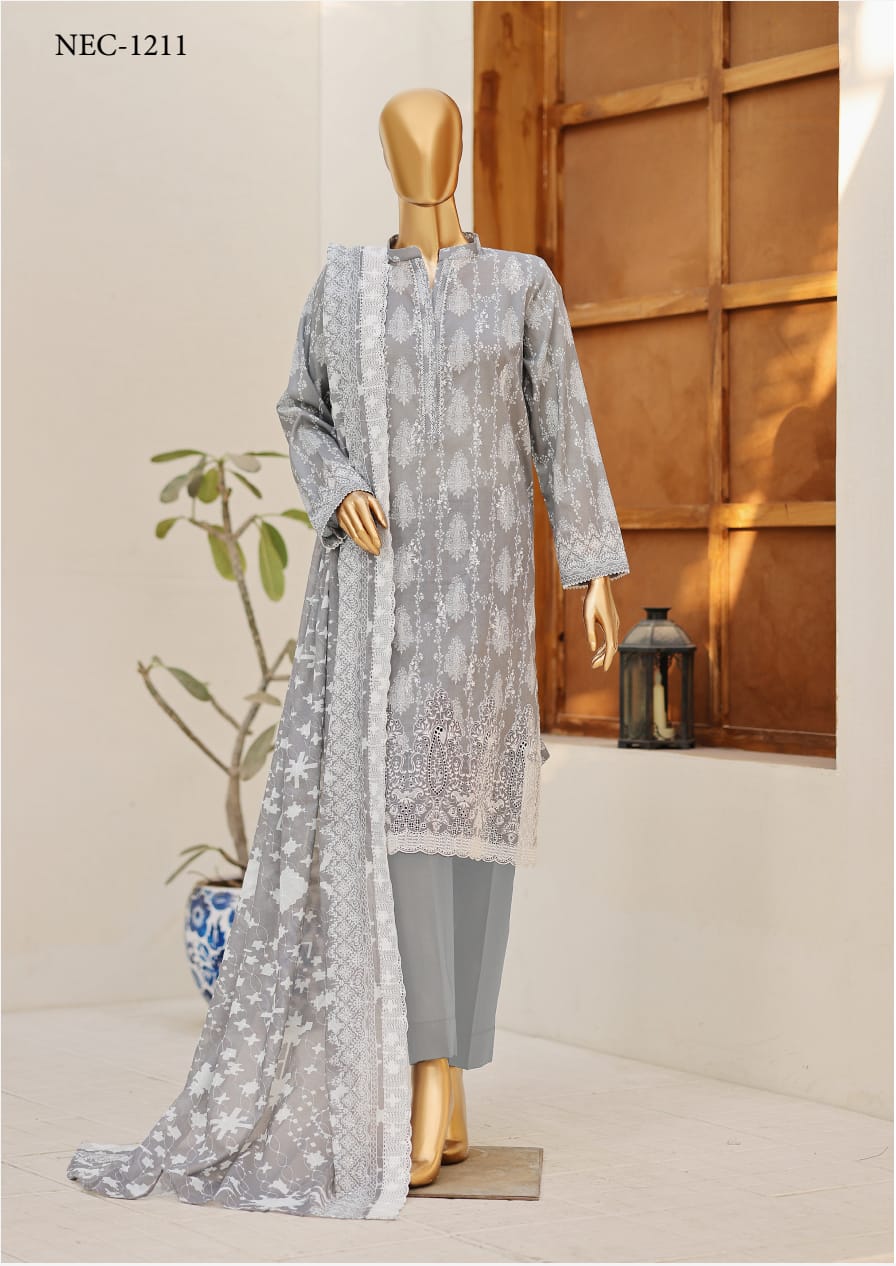 Nakshkari Embroidered Unstitch