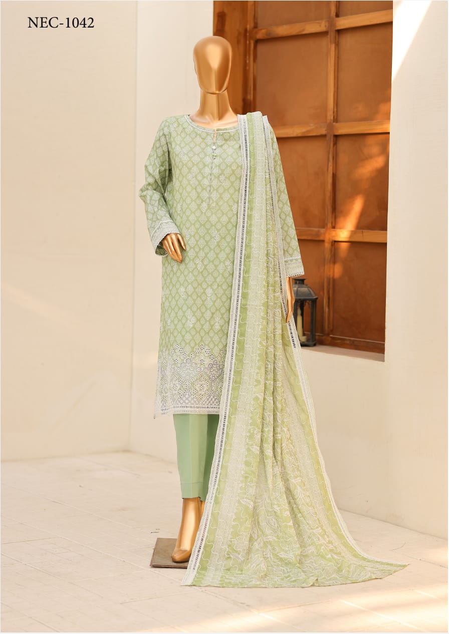 Nakshkari Embroidered Unstitch