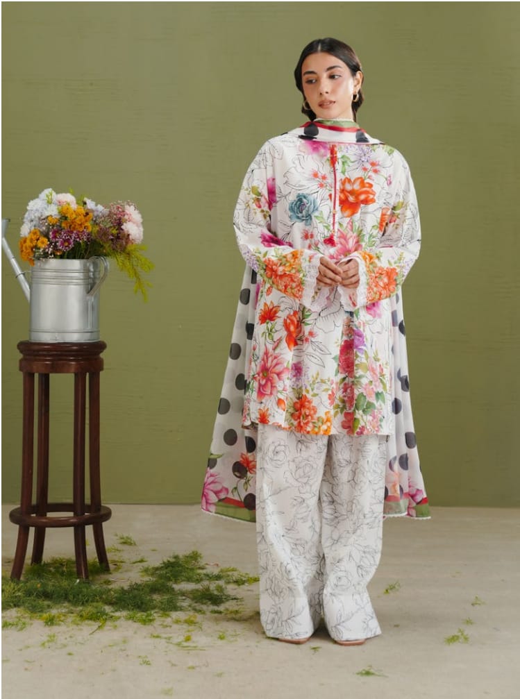 Coco by Zara Shahjahan – 3PC Unstitched Lawn