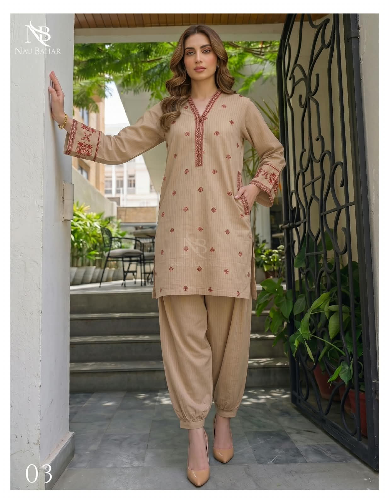NauBahar 2-Piece Co-Ord Set